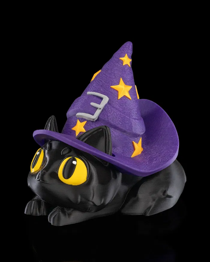 Witch Kitty Candy Holder
