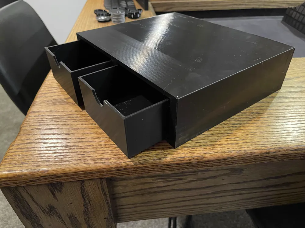 Suporte de Monitor com Gavetas Porta-Trecos