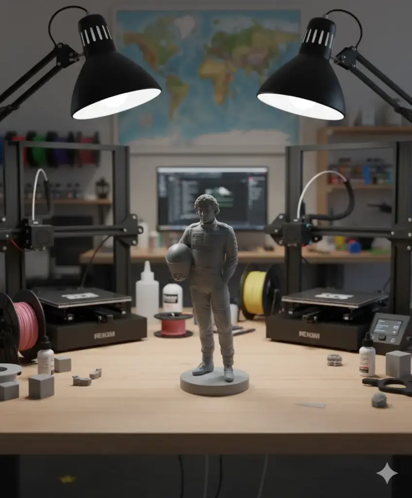 Ayrton Senna (PLA Seda, Personalizado, Pequeno)