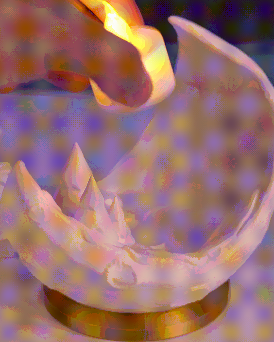 Village on the Moon - Table Lamp