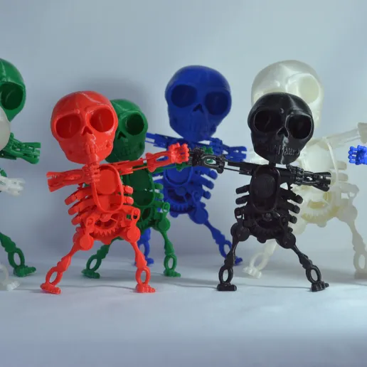 Esqueleto Dançante (Articulado)