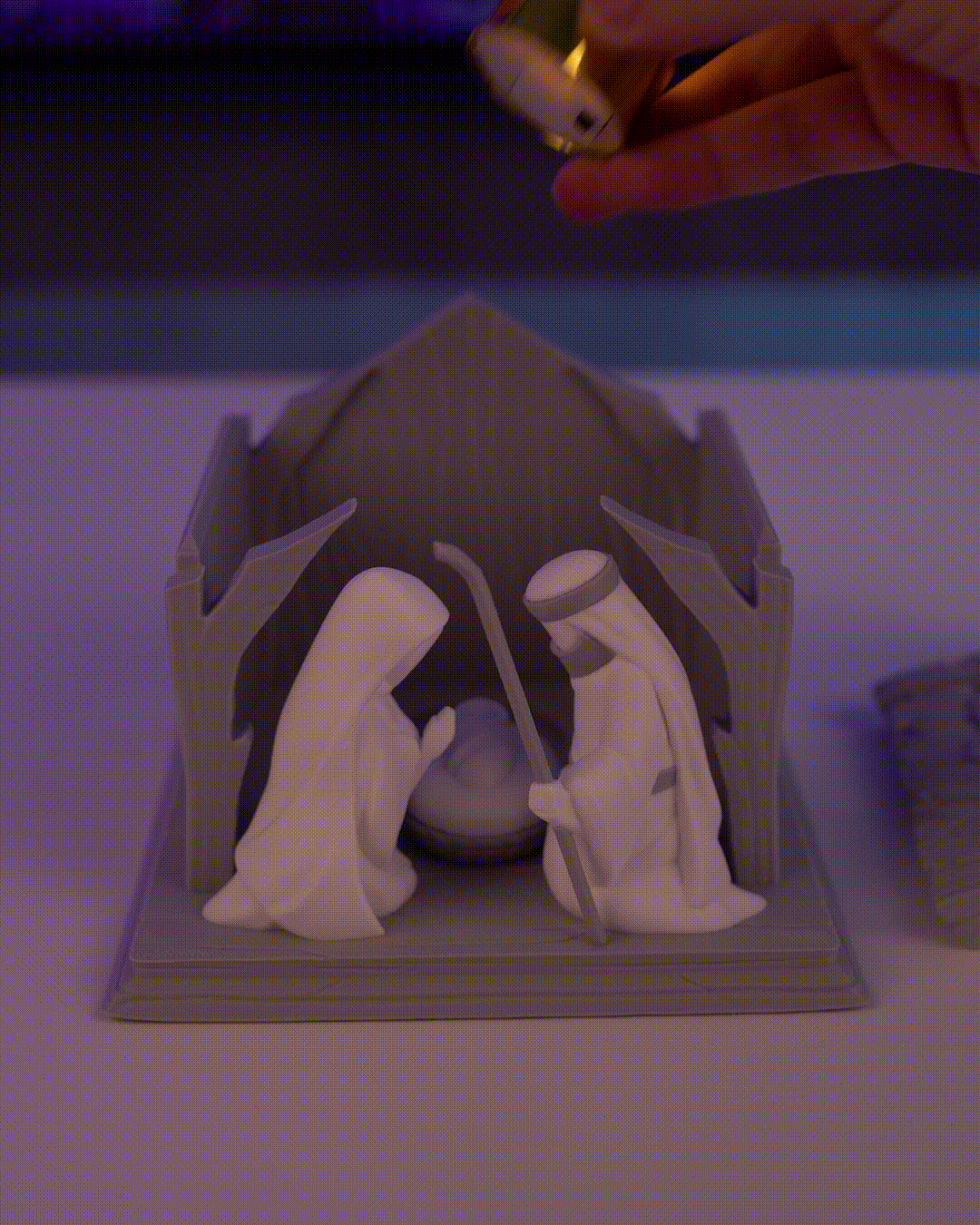 Bright Nativity - Table Lamp