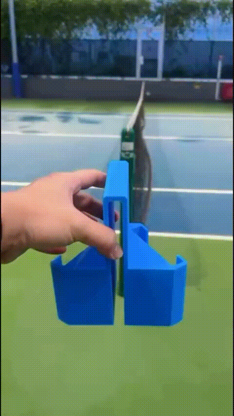 Suporte de Celular para Rede de Tênis